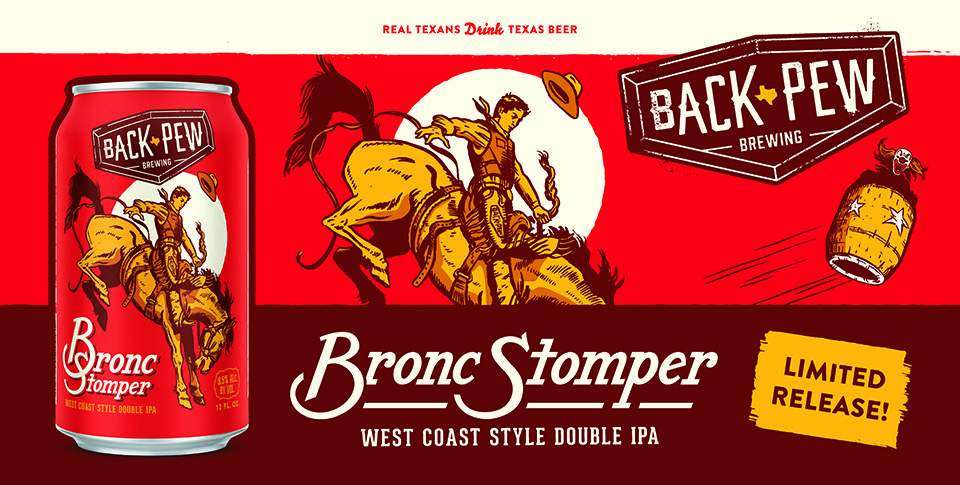 Bronc Stomper by Back Pew Brewing