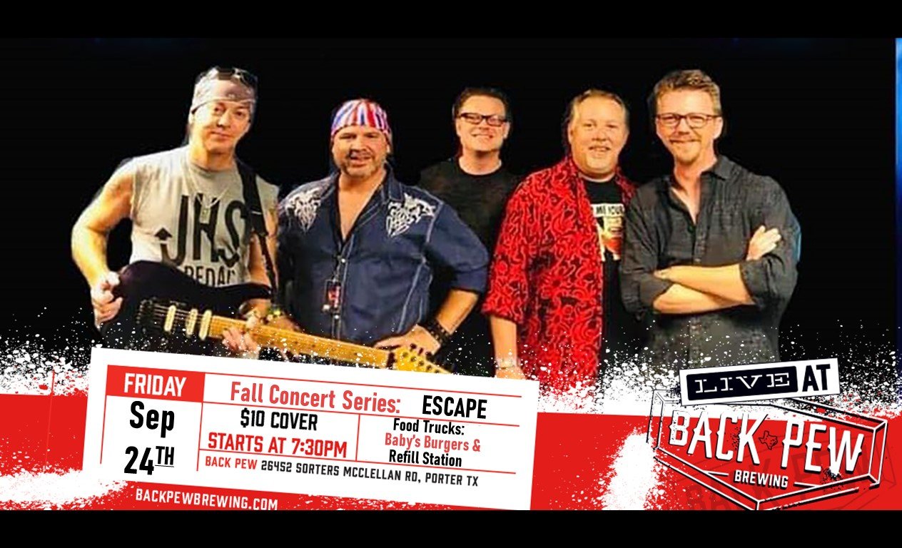 september 24 escape concert