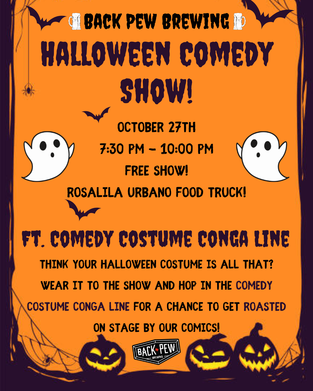 Halloween Comedy Night