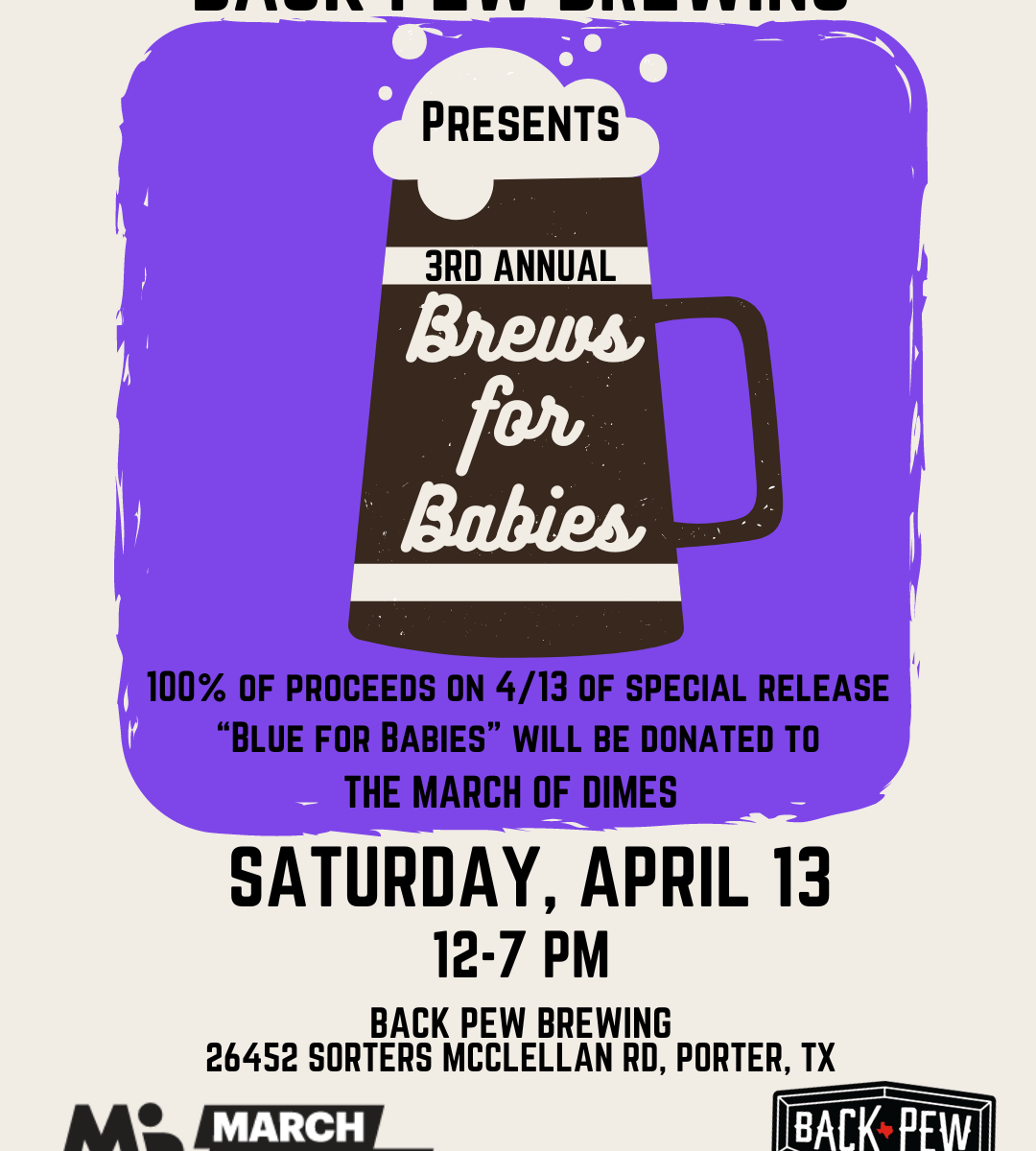 Brews for Babies Fundraiser
